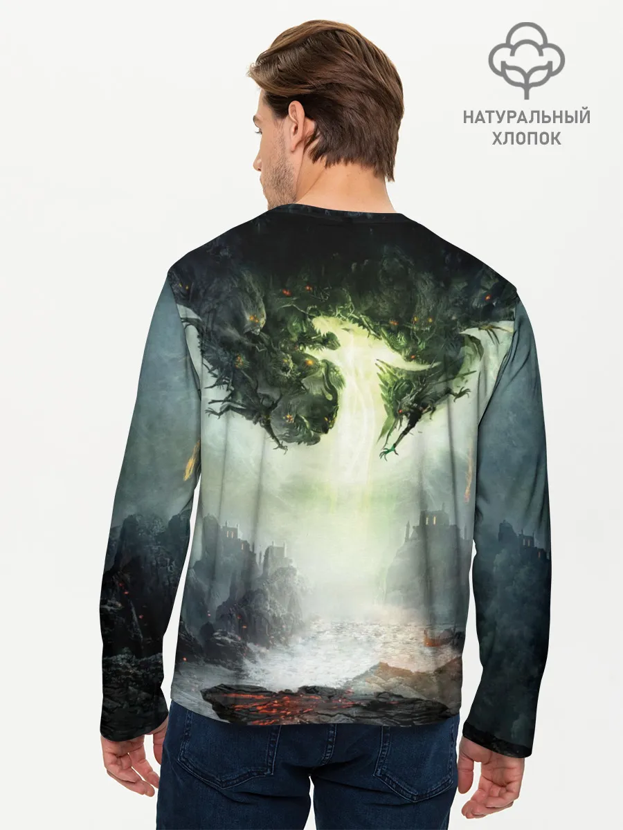 Мужской лонгслив базовый / Dragon Age: Inquisition