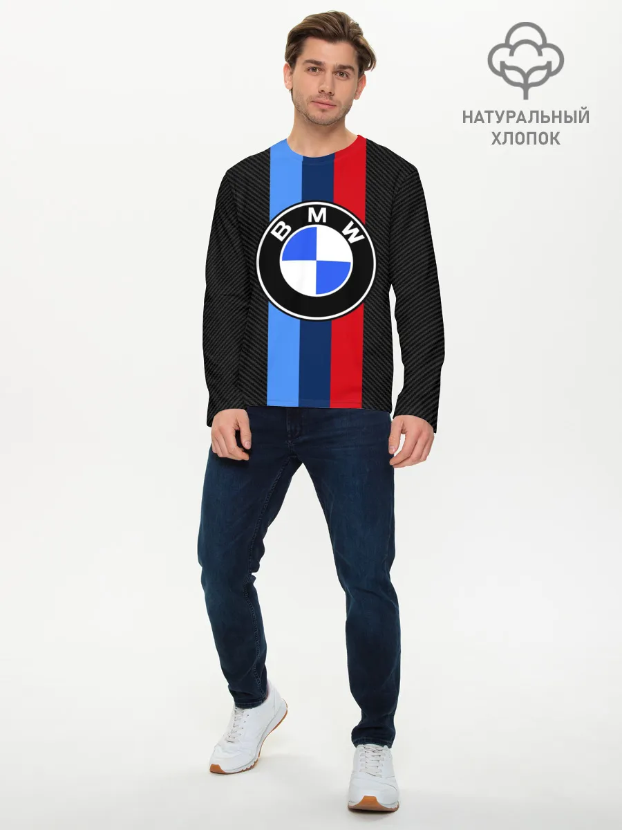 Мужской лонгслив базовый / BMW SPORT