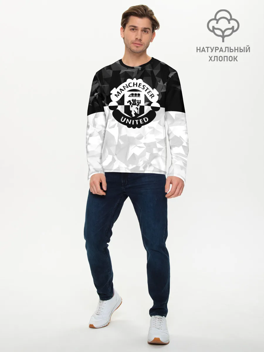 Мужской лонгслив базовый / МАНЧЕСТЕР ЮНАЙТЕД | FCMU | MANCHESTER UNITED