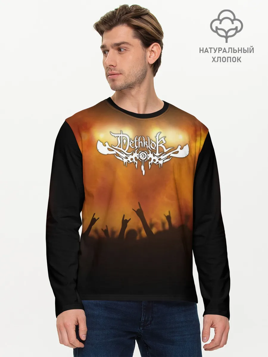 Мужской лонгслив базовый / Dethklok
