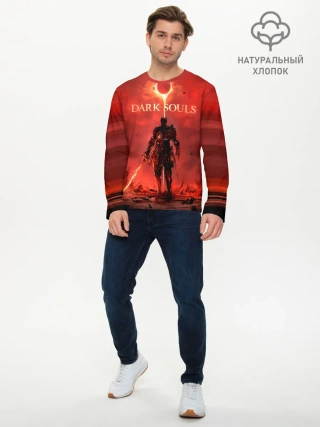 Мужской лонгслив базовый / Dark Souls