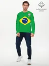 Мужской лонгслив базовый / Бразилия, форма