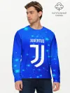 Мужской лонгслив базовый / Juventus space collection