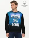 Мужской лонгслив базовый / System of a Down