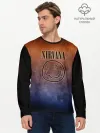 Мужской лонгслив базовый / Nirvana