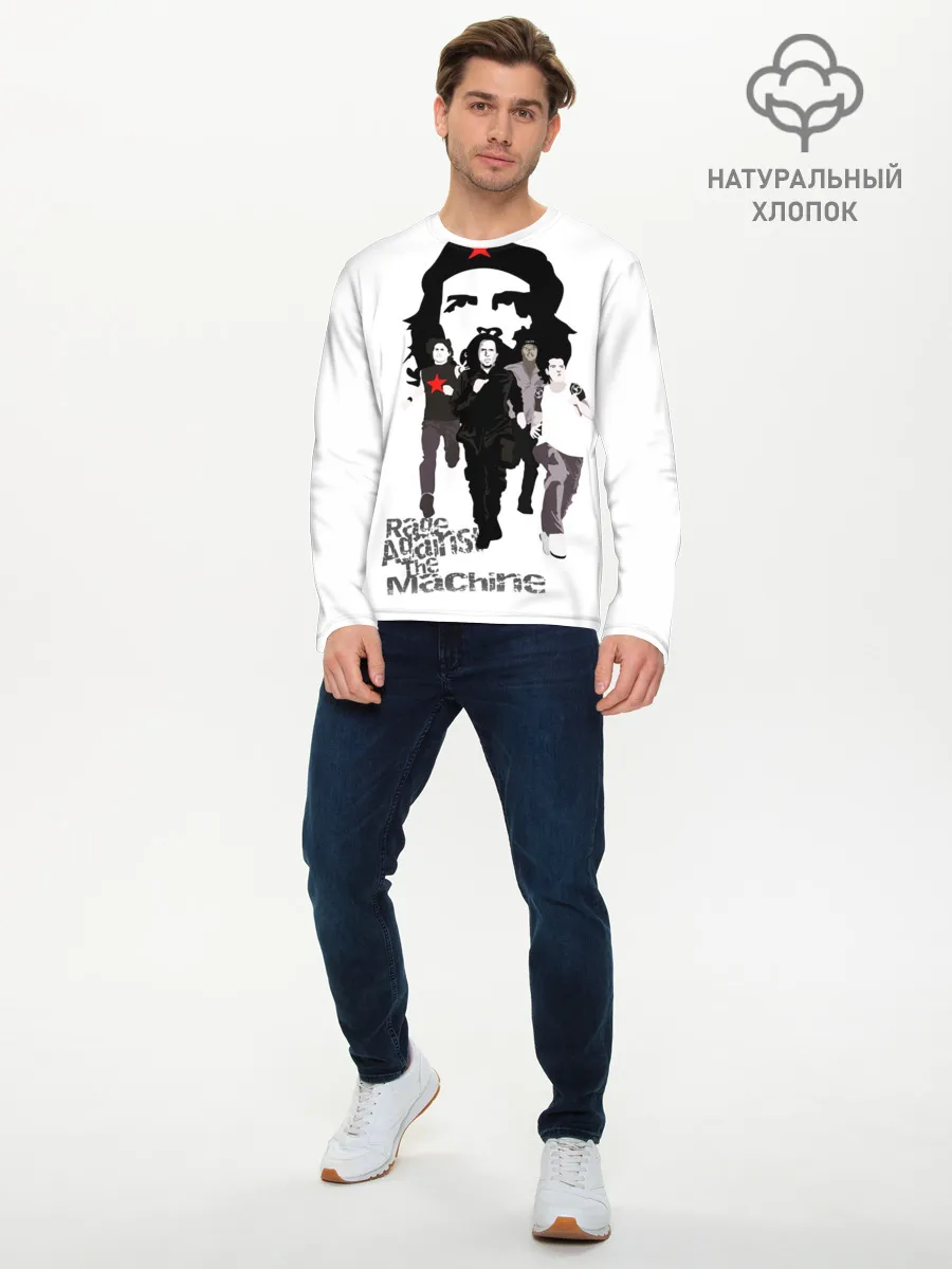 Мужской лонгслив базовый / Rage Against the Machine