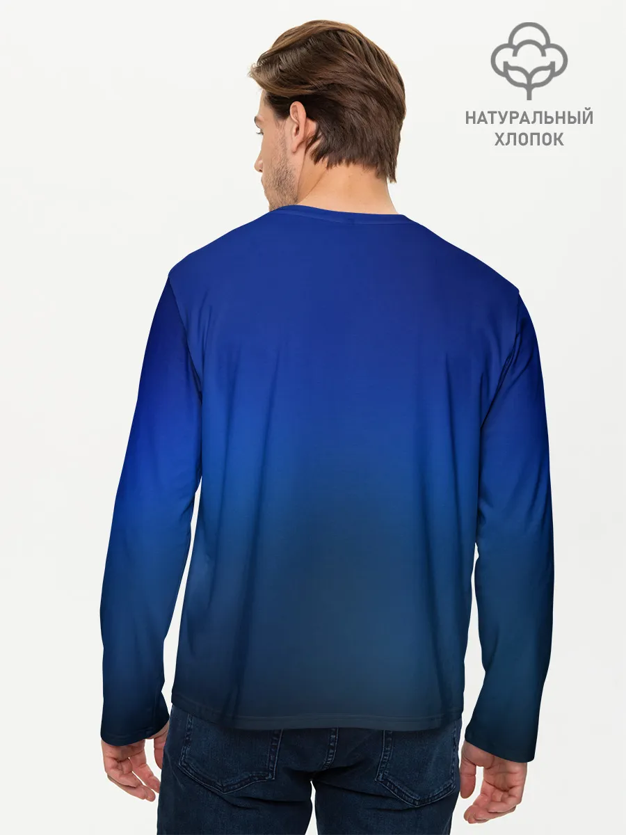 Мужской лонгслив базовый / Аниме ночь