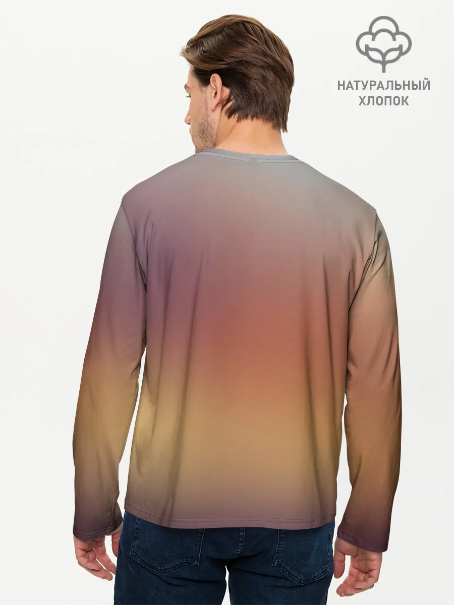 Мужской лонгслив базовый / The End