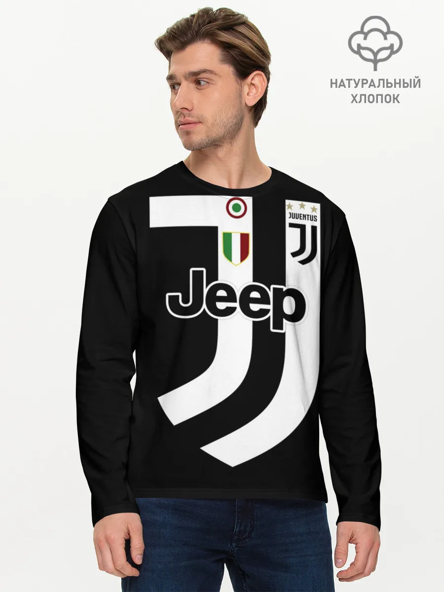 Мужской лонгслив базовый / Juventus FIFA Edition