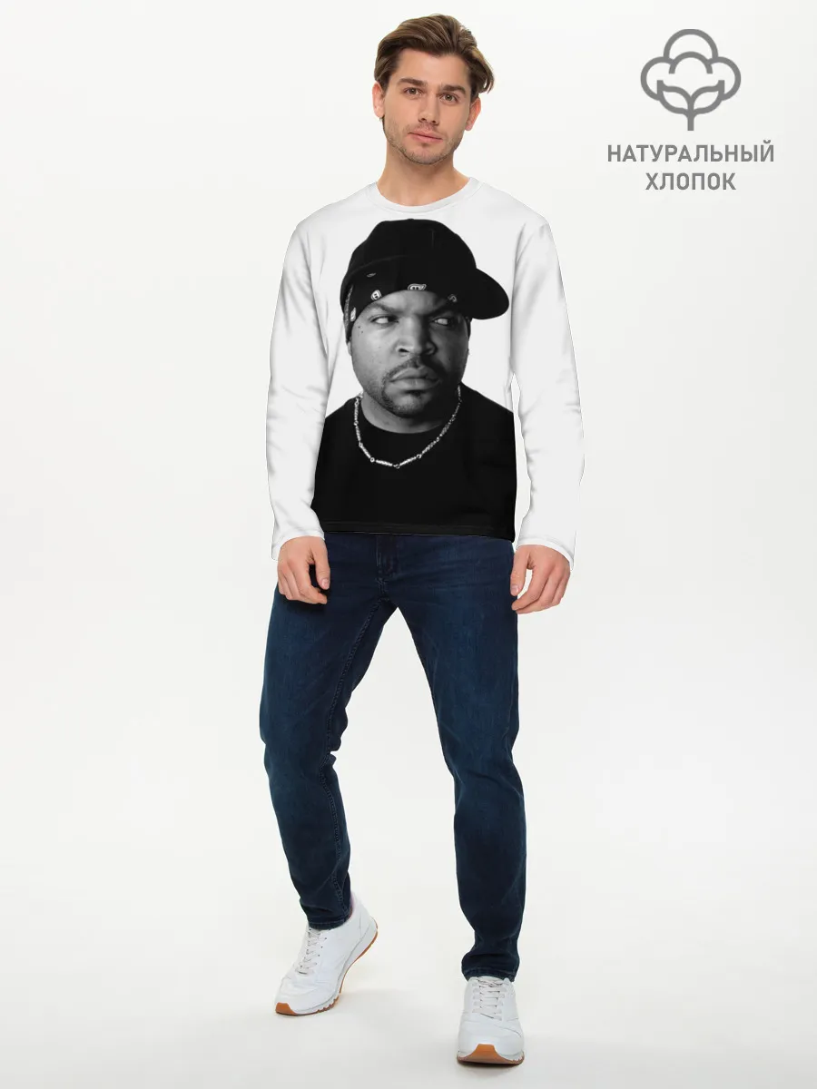 Мужской лонгслив базовый / Ice Cube