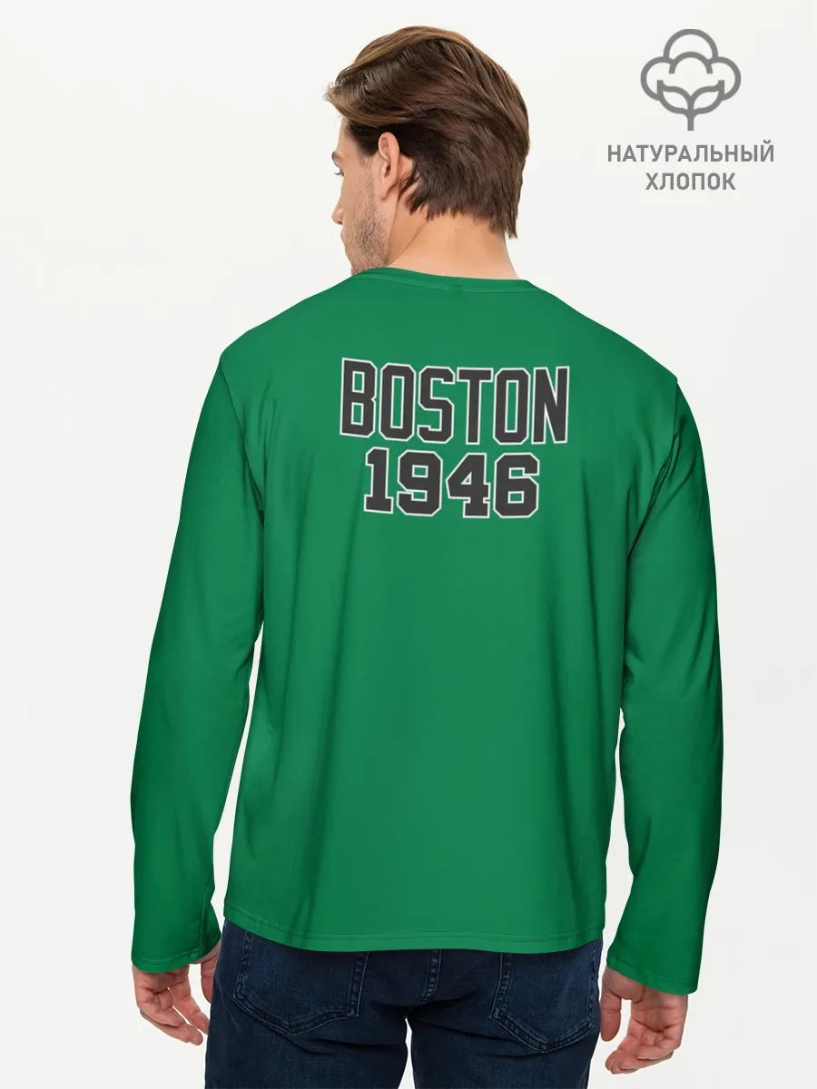 Мужской лонгслив базовый / Boston Celtics