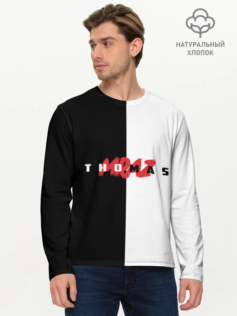 Мужской лонгслив базовый / Thomas Mraz
