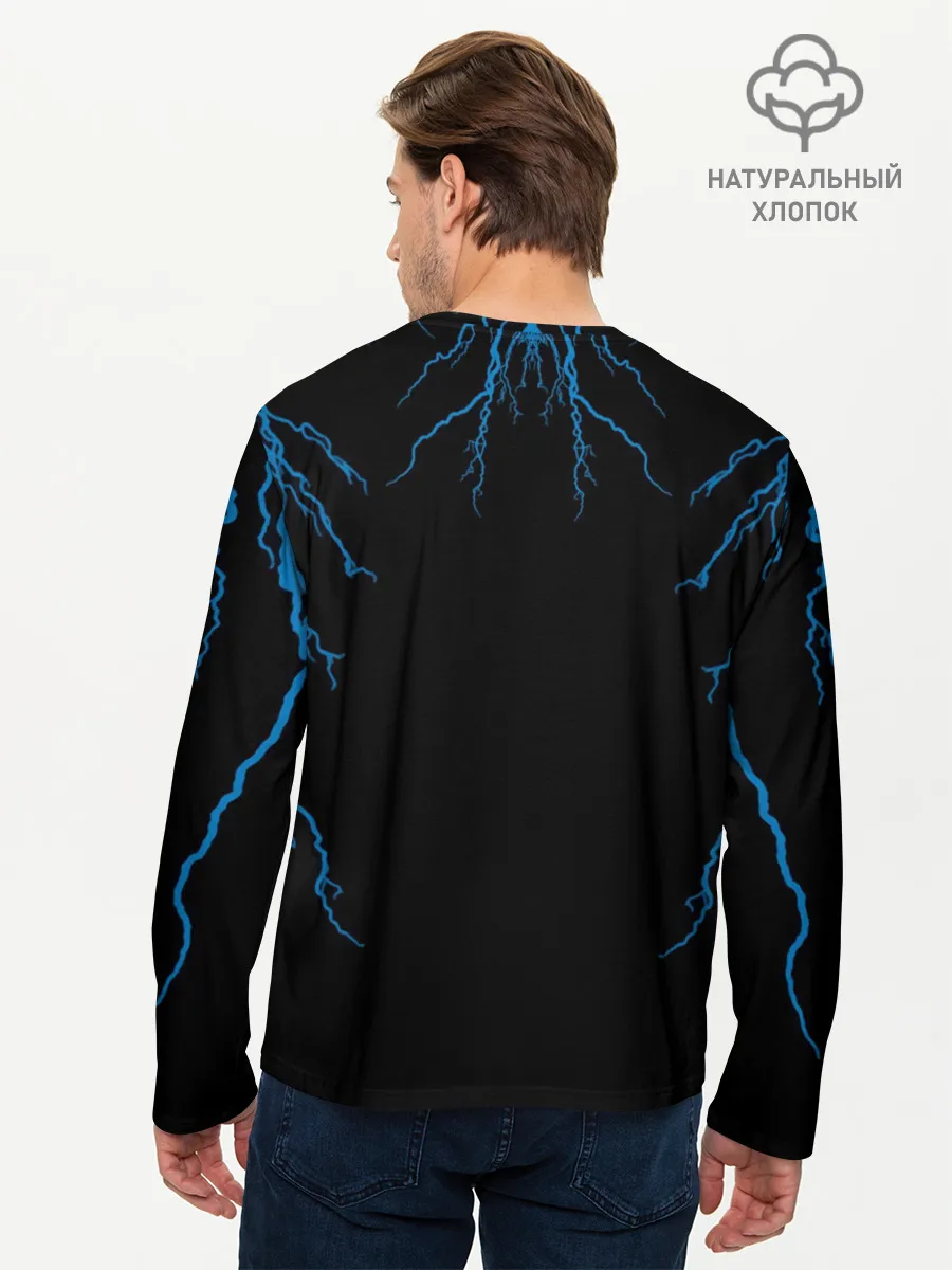 Мужской лонгслив базовый / Metallica, ride the lightning