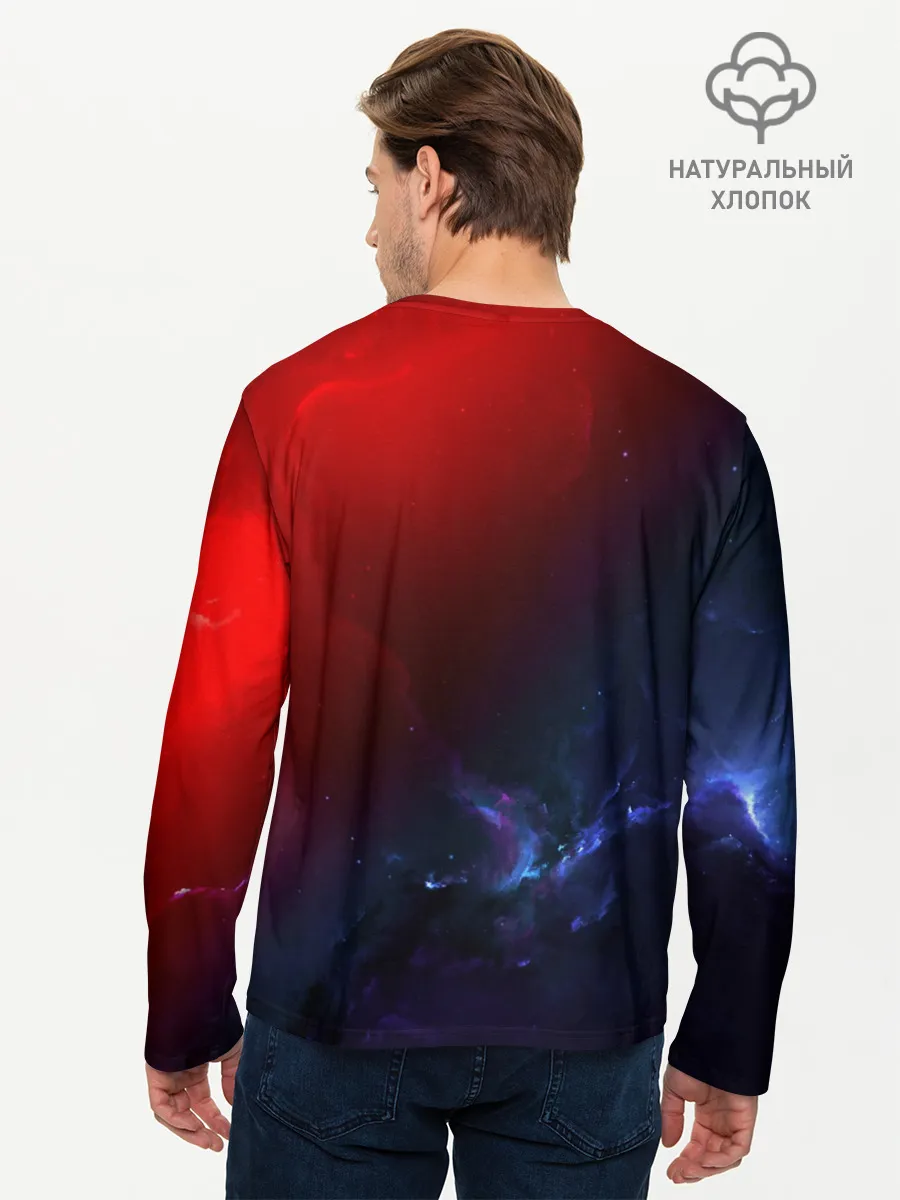 Мужской лонгслив базовый / Кит