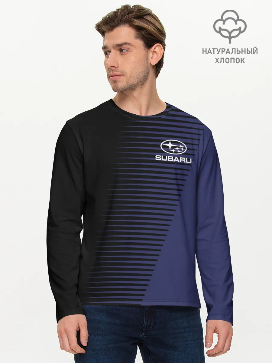 Мужской лонгслив базовый / SUBARU SPORT