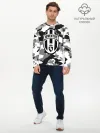 Мужской лонгслив базовый / FC Juventus Camouflage