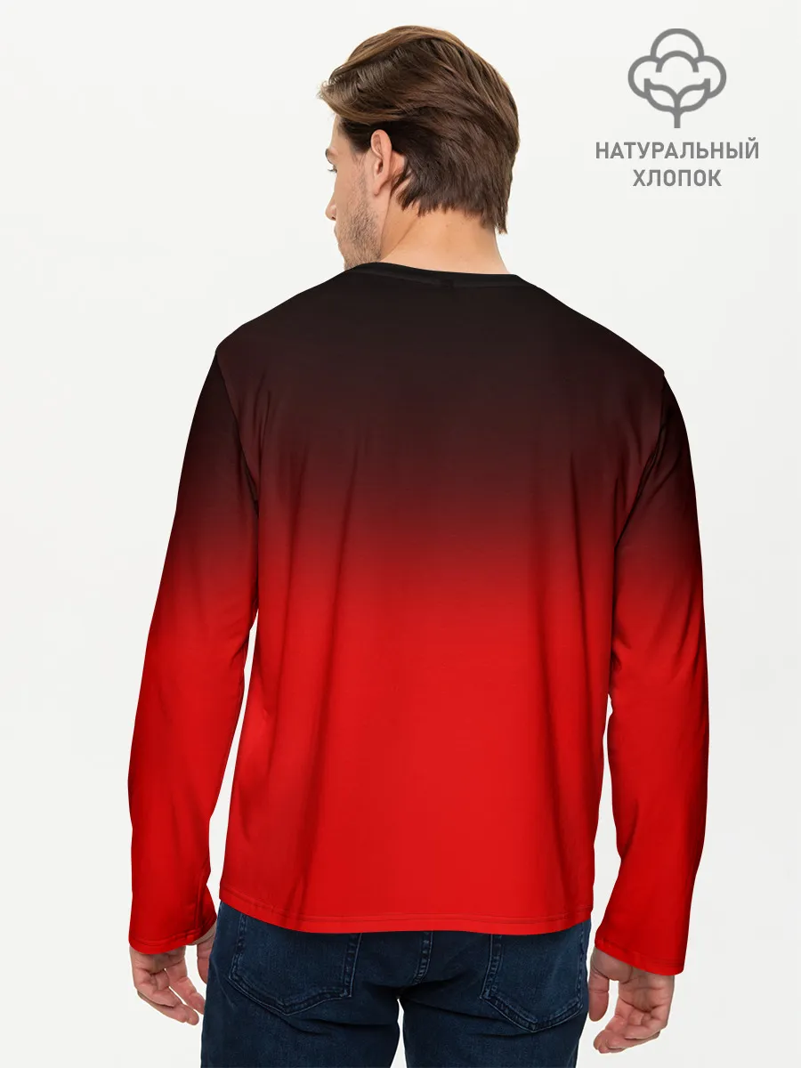 Мужской лонгслив базовый / Хаски Крот