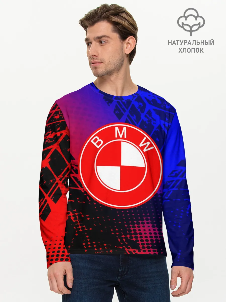 Мужской лонгслив базовый / BMW uniform collection