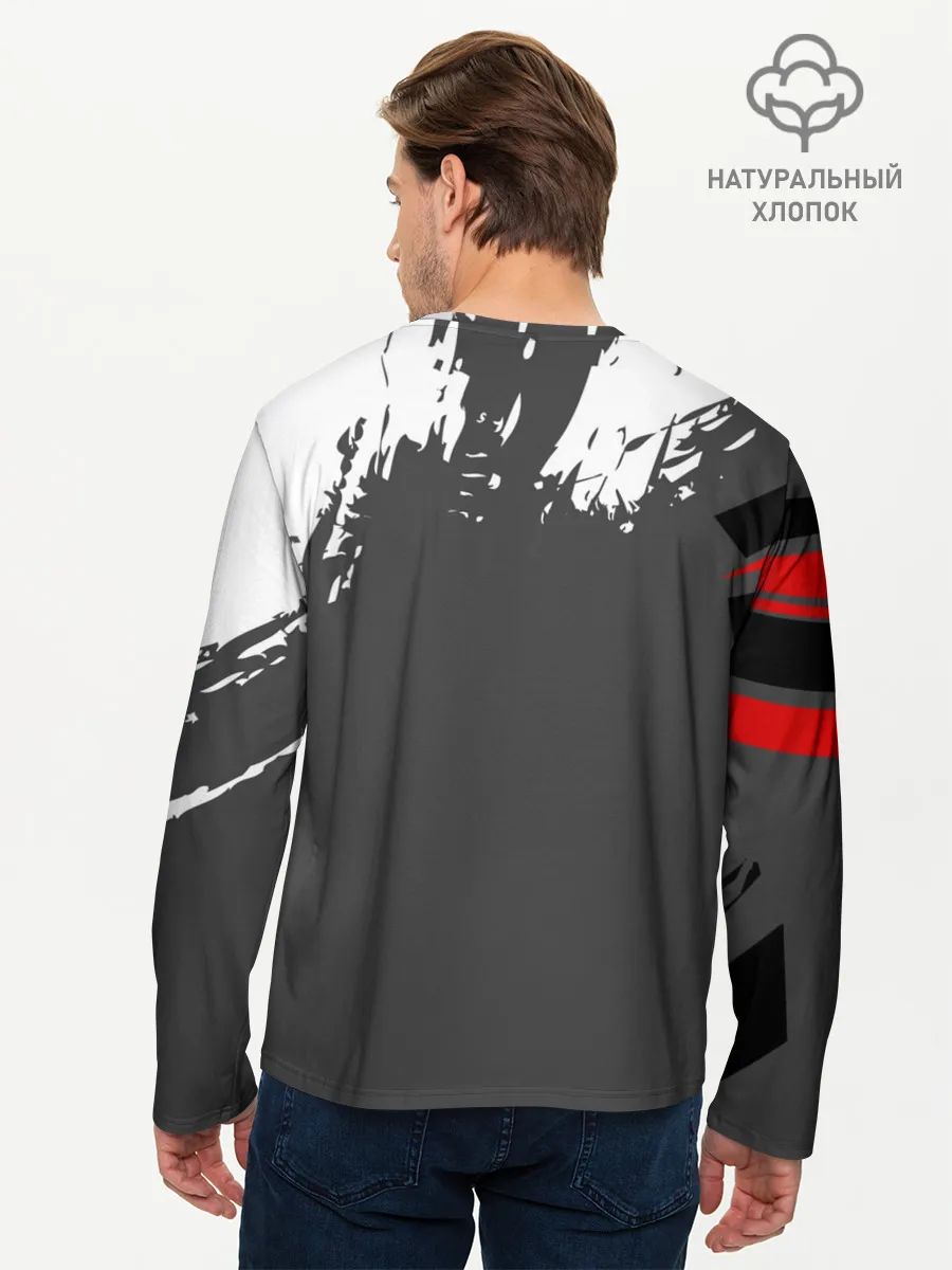 Мужской лонгслив базовый / AUDI | АУДИ