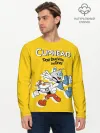 Мужской лонгслив базовый / Cuphead