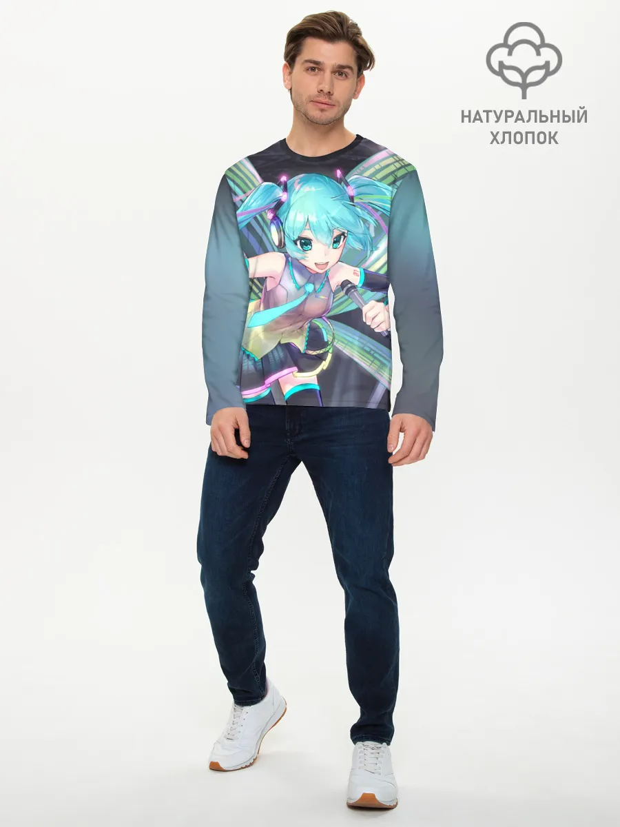 Мужской лонгслив базовый / Song