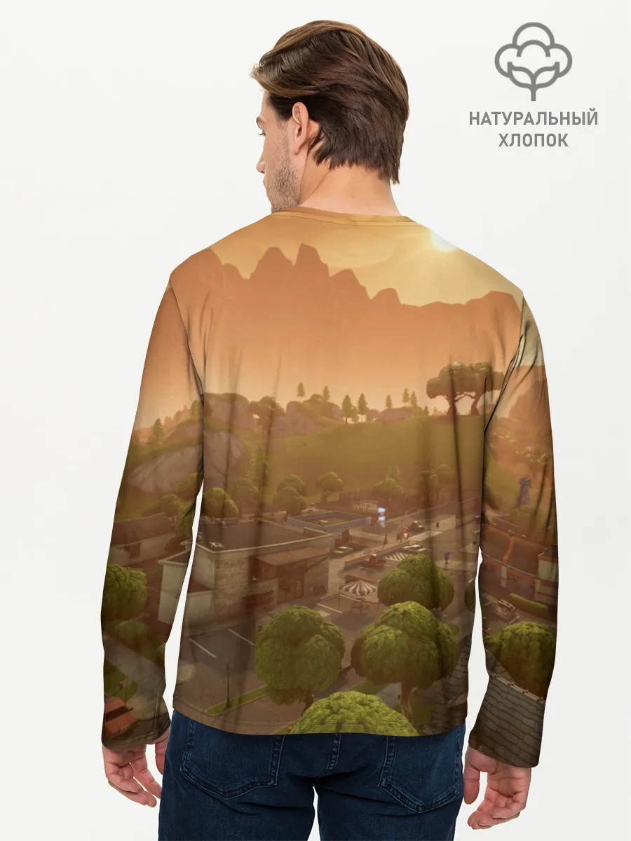 Мужской лонгслив базовый / Fortnite Battle Royale