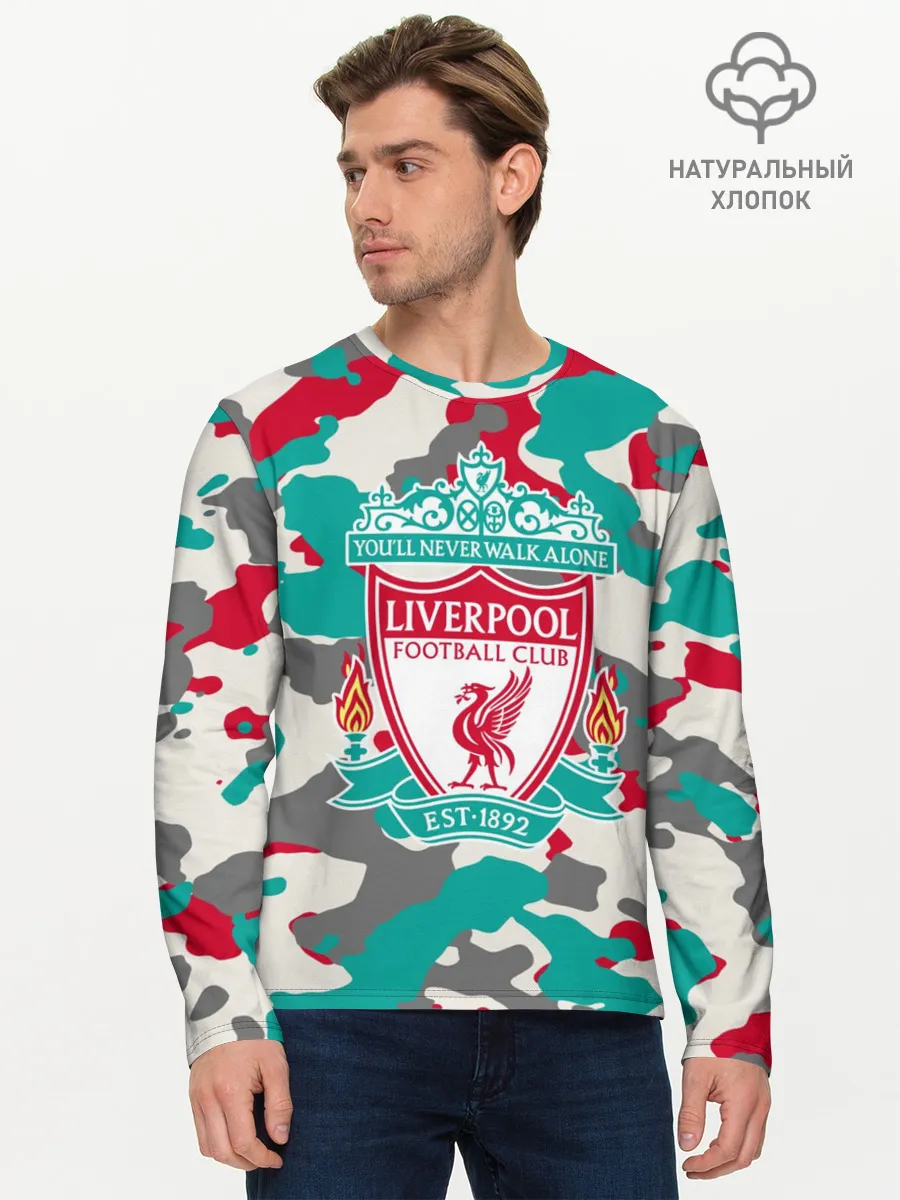 Мужской лонгслив базовый / FC Liverpool