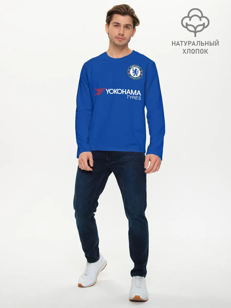 Мужской лонгслив базовый / Форма Дидье Дрогба