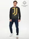 Мужской лонгслив базовый / Juventus Gold Edition