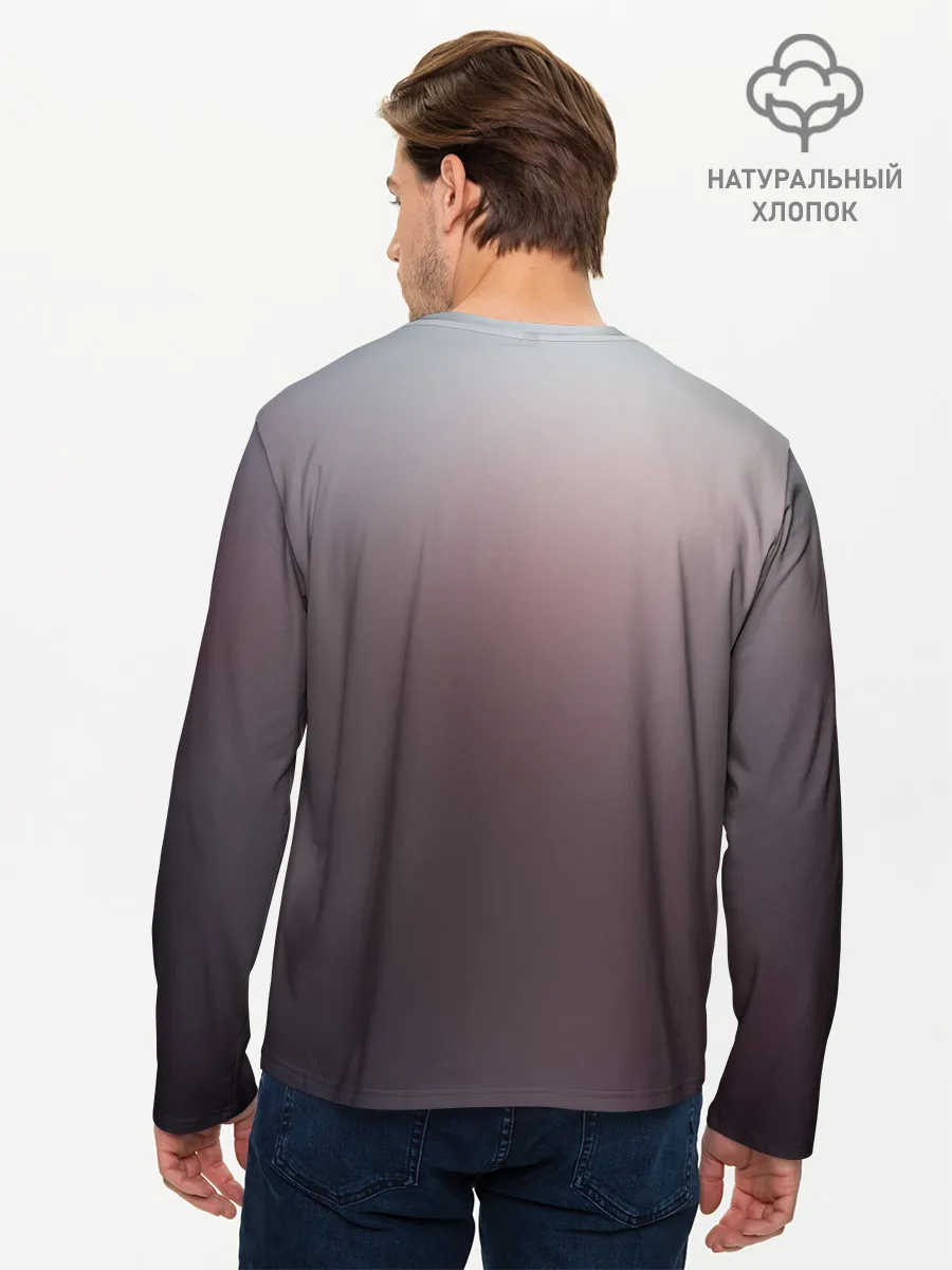 Мужской лонгслив базовый / Dark