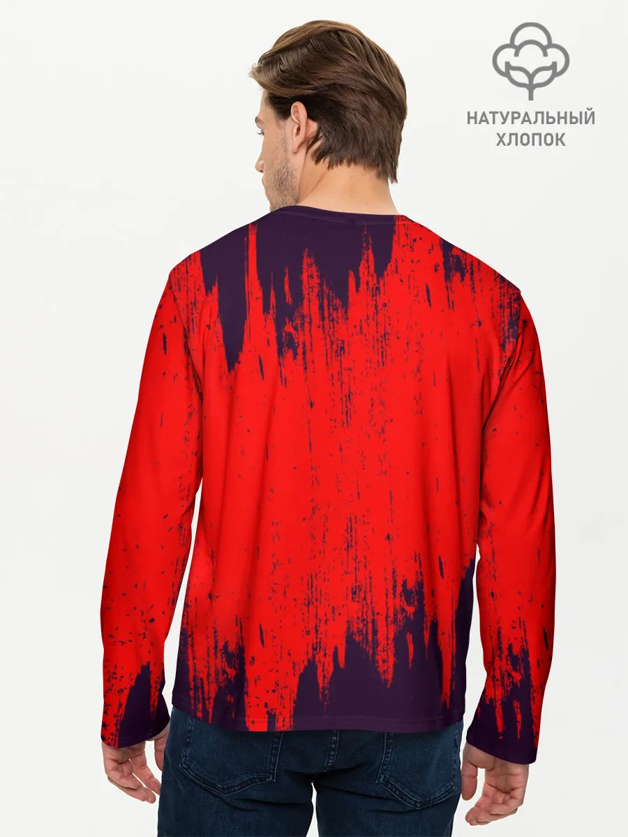 Мужской лонгслив базовый / Манчестер Юнайтед