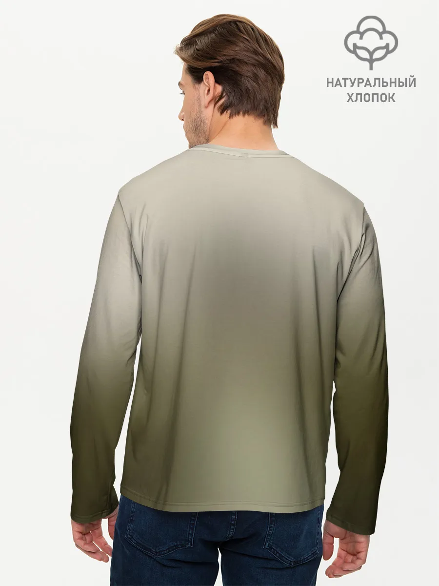 Мужской лонгслив базовый / Масло