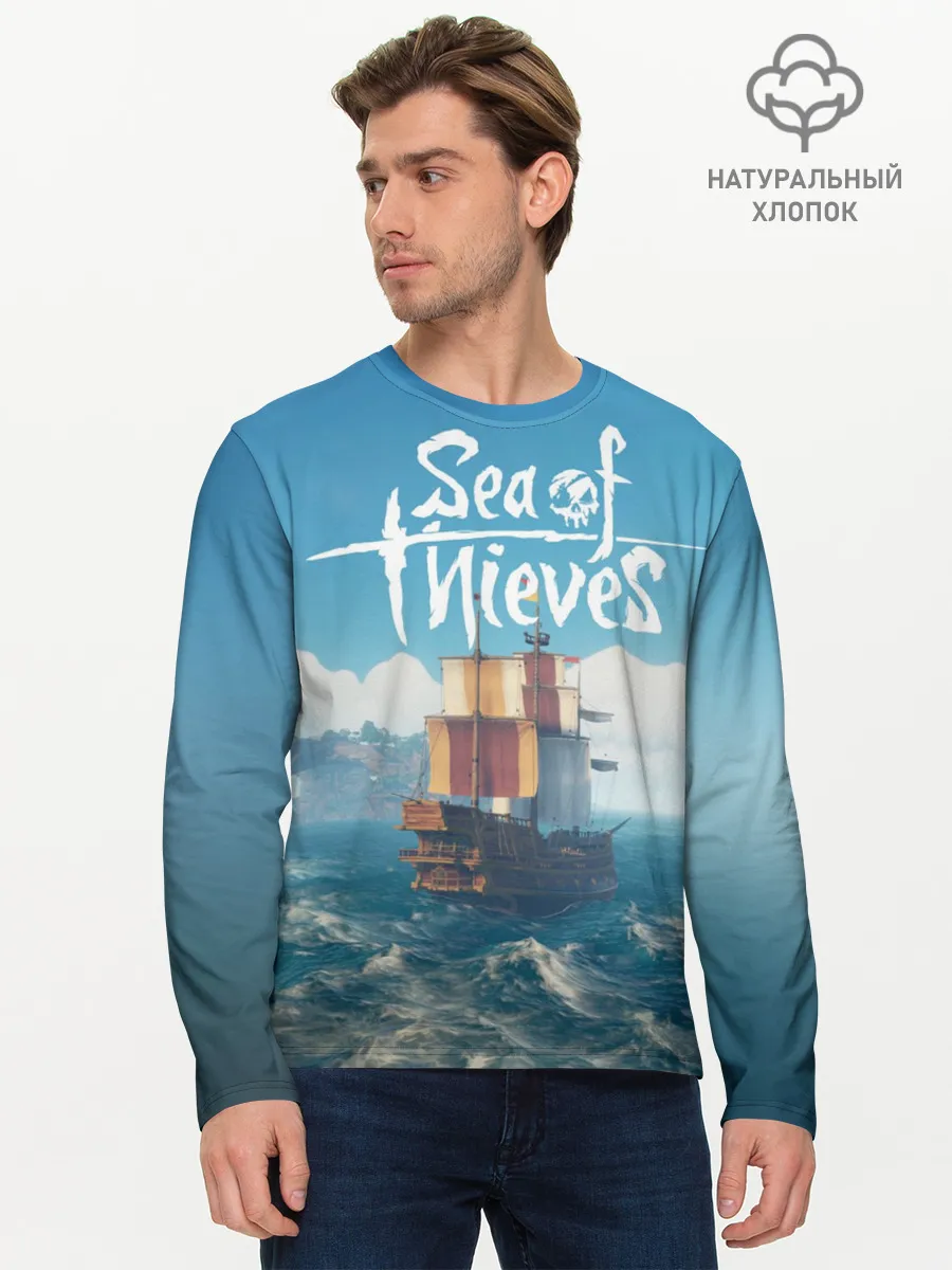 Мужской лонгслив базовый / Sea of Thieves
