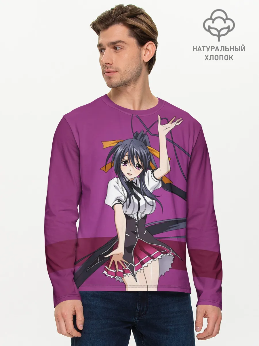 Мужской лонгслив базовый / Акэно Химэдзима_2