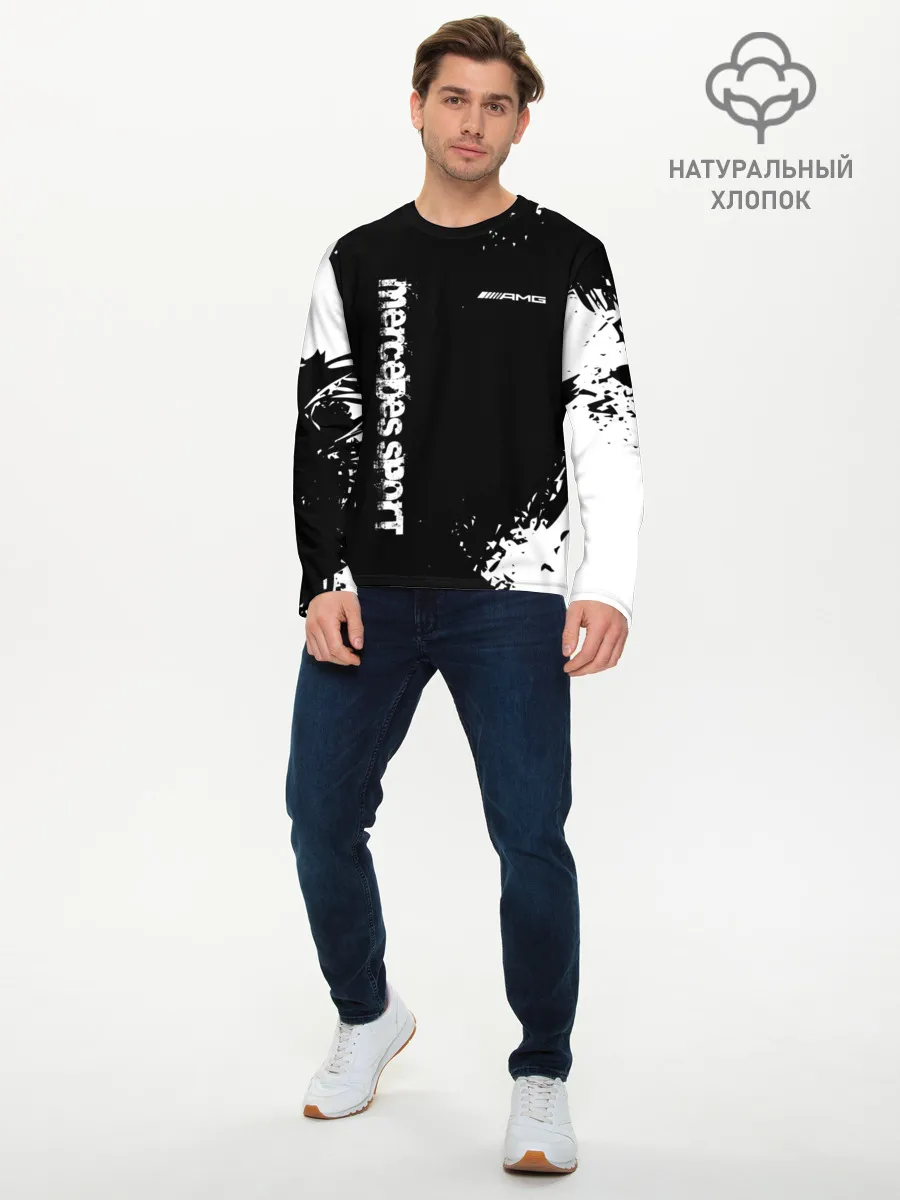 Мужской лонгслив базовый / AMG SPORT