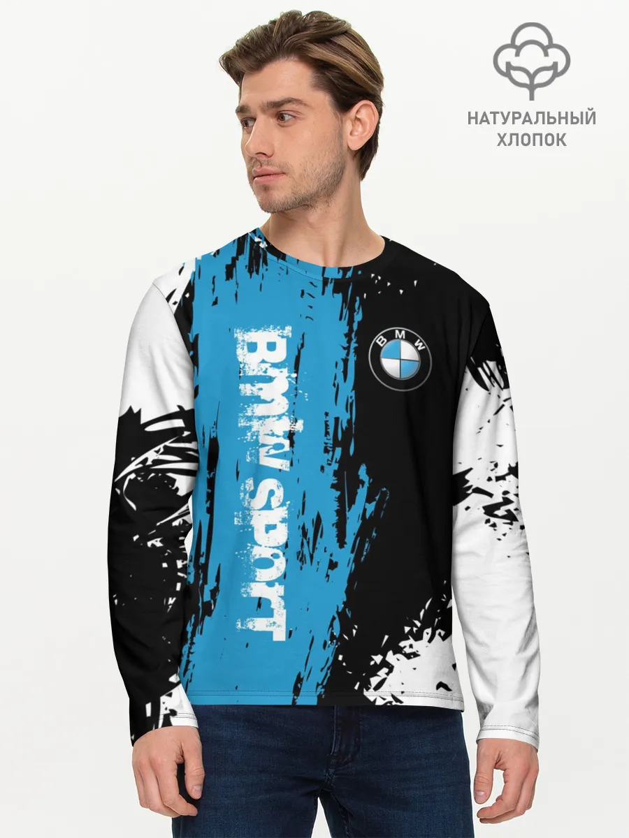 Мужской лонгслив базовый / BMW | БМВ SPORT