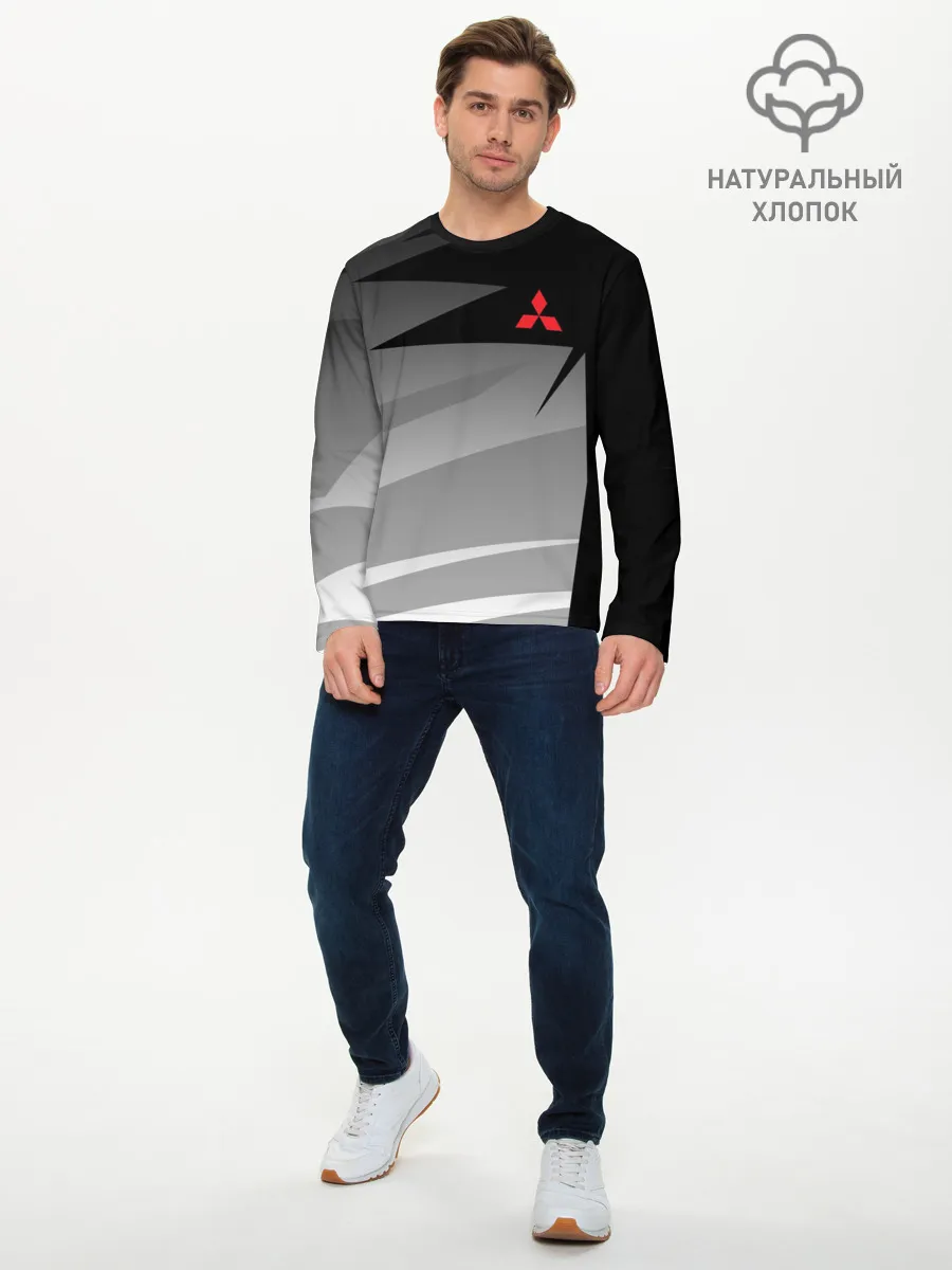 Мужской лонгслив базовый / MITSUBISHI SPORT