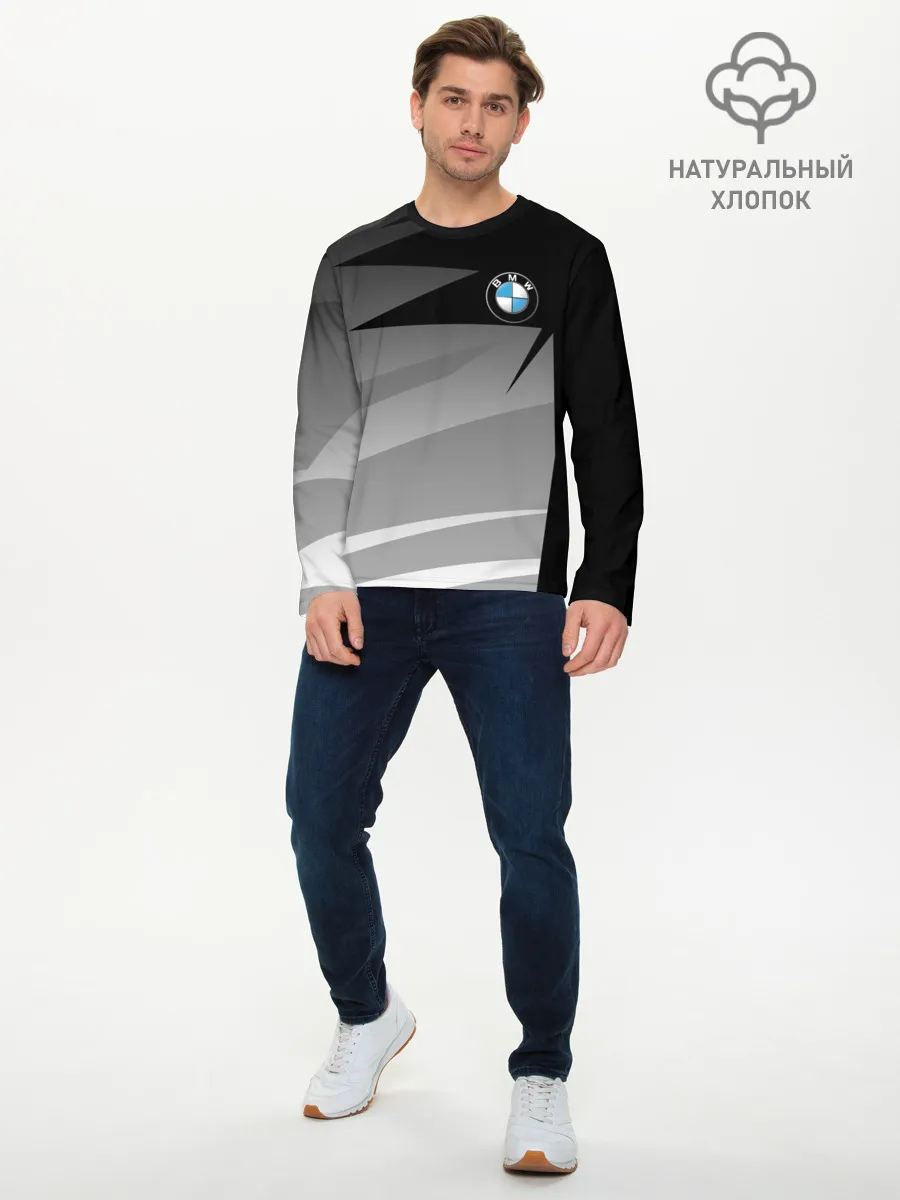 Мужской лонгслив базовый / BMW 2018 SPORT
