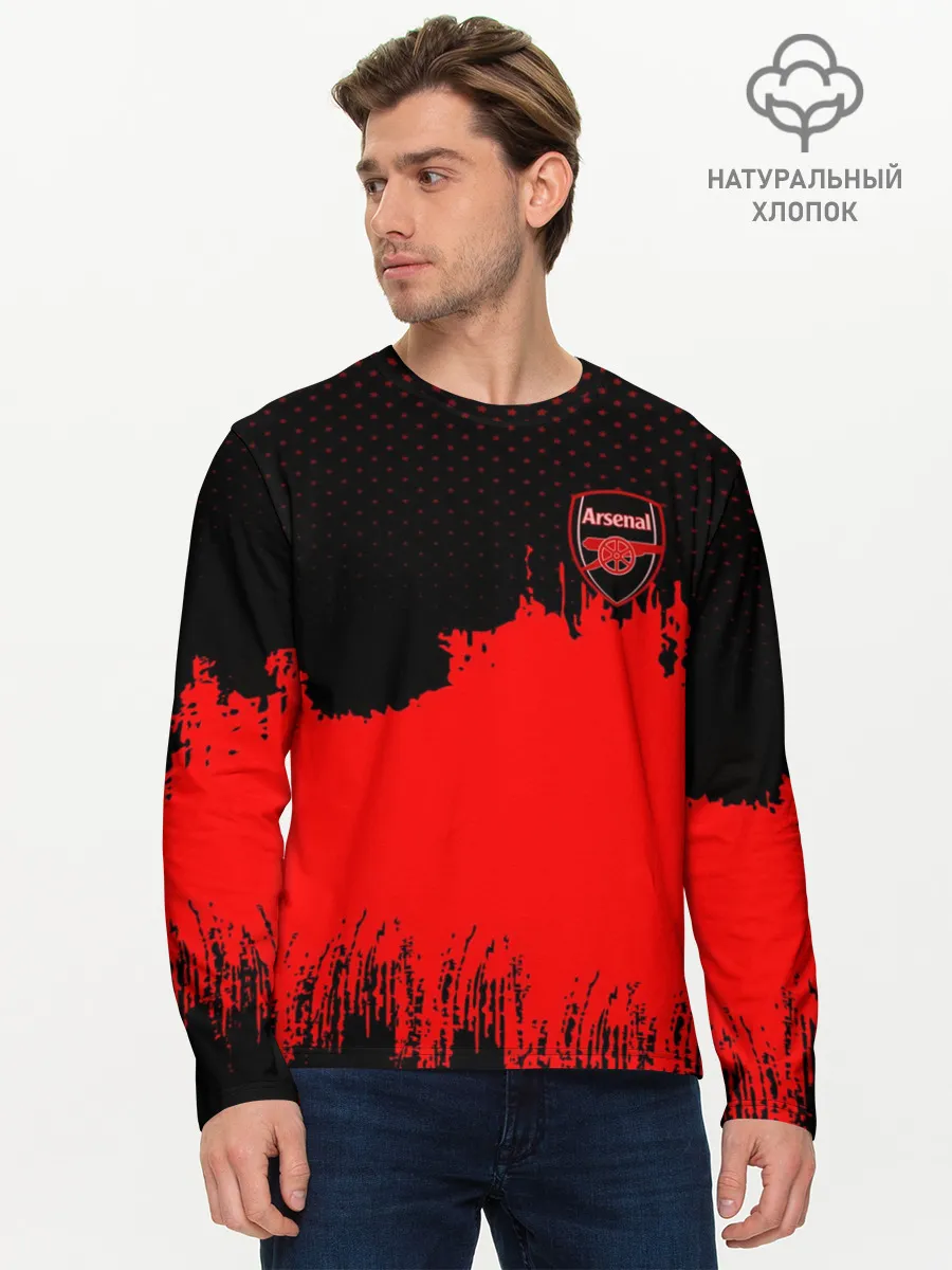 Мужской лонгслив базовый / Arsenal Original
