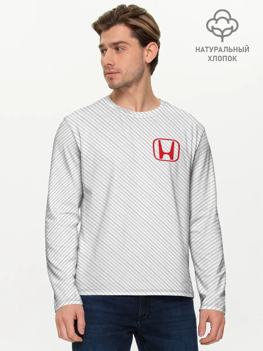 Мужской лонгслив базовый / HONDA SPORT