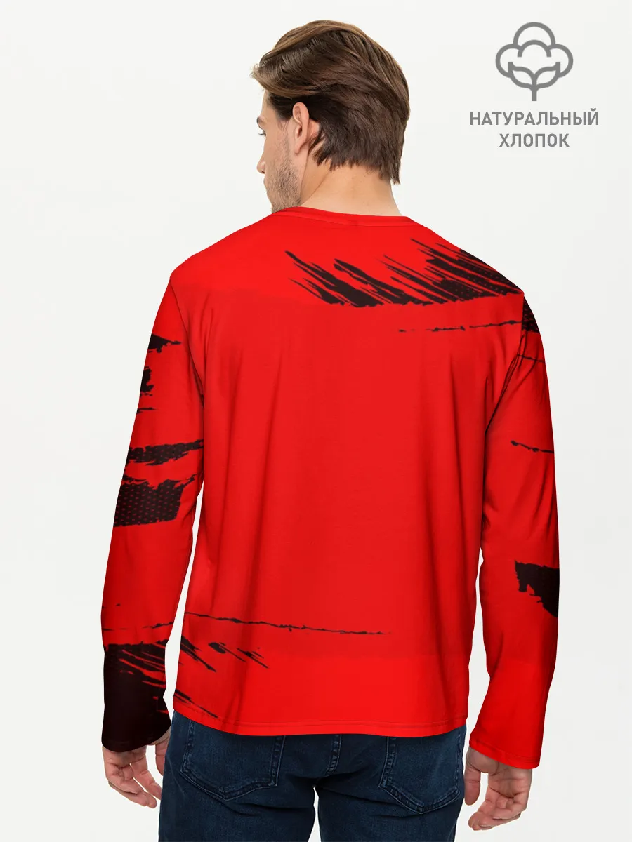 Мужской лонгслив базовый / Mitsubishi SPORT