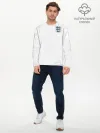 Мужской лонгслив базовый / England home WC 2018