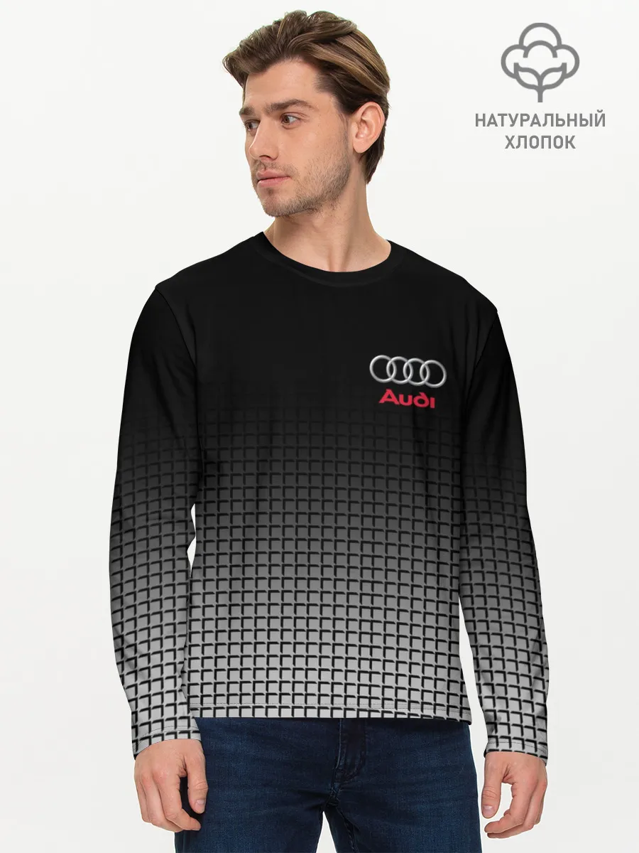 Мужской лонгслив базовый / AUDI SPORT