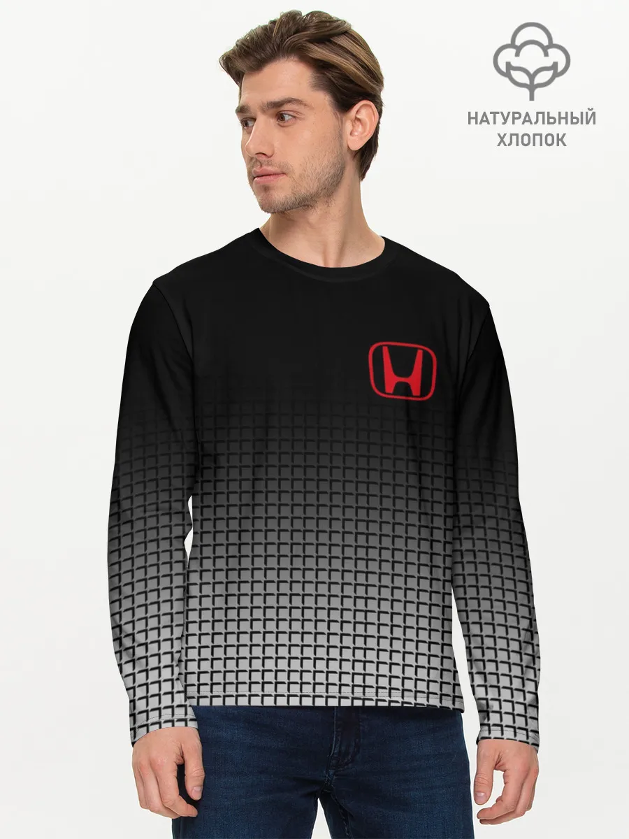 Мужской лонгслив базовый / HONDA SPORT
