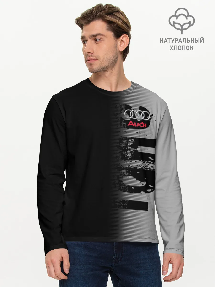 Мужской лонгслив базовый / AUDI SPORT