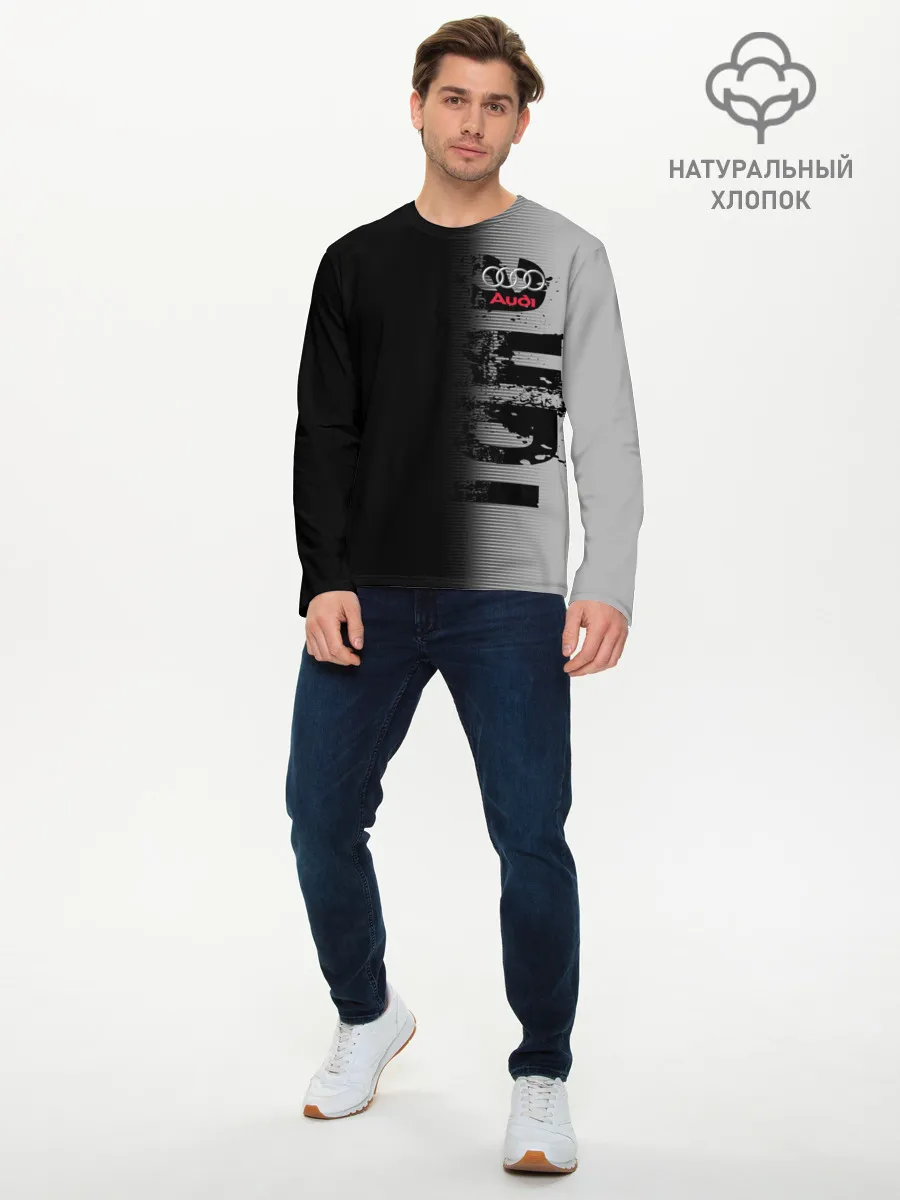 Мужской лонгслив базовый / AUDI SPORT