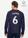 Мужской лонгслив базовый / Погба Форма Новая Away 18/19