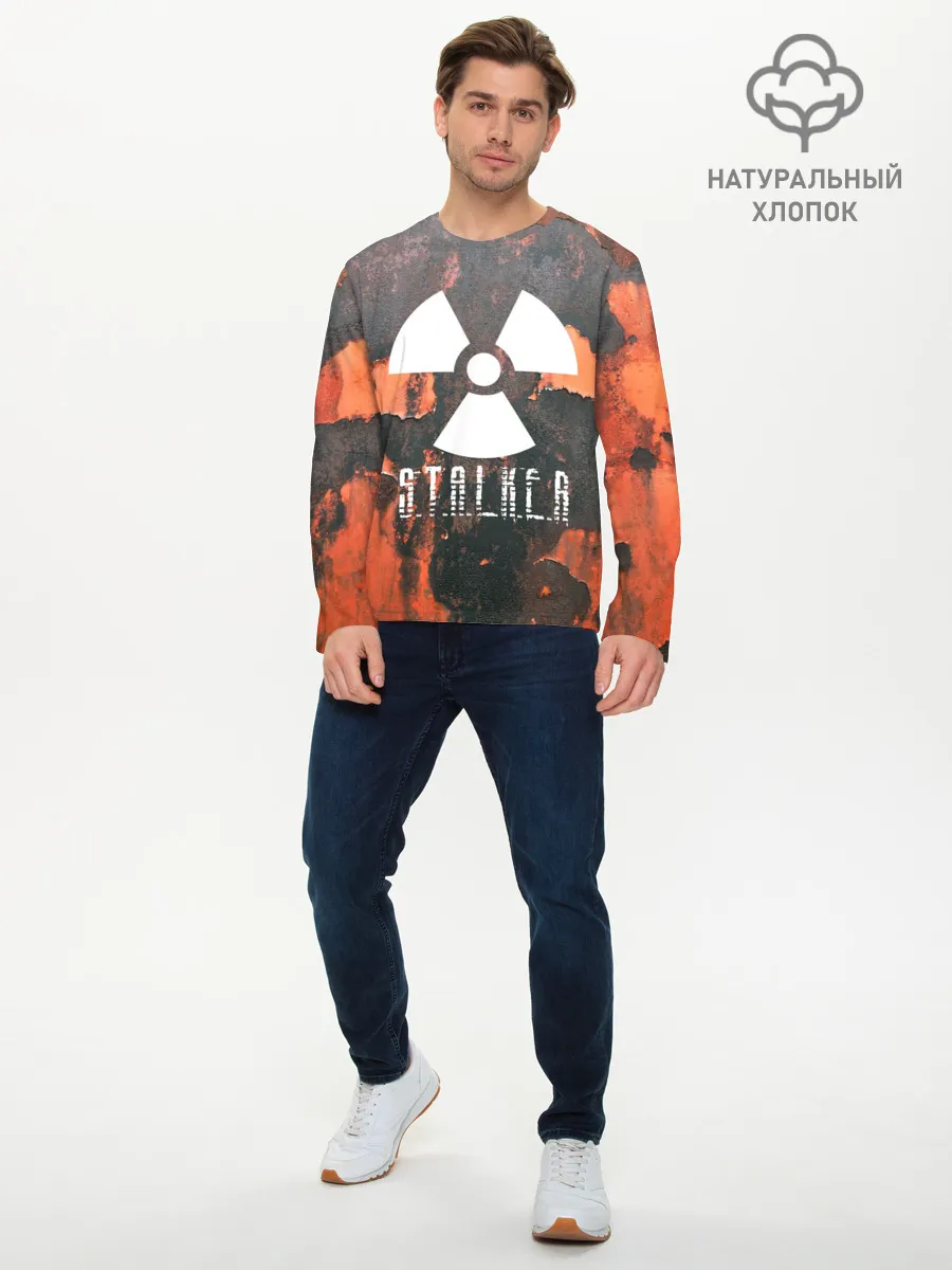 Мужской лонгслив базовый / Сталкер