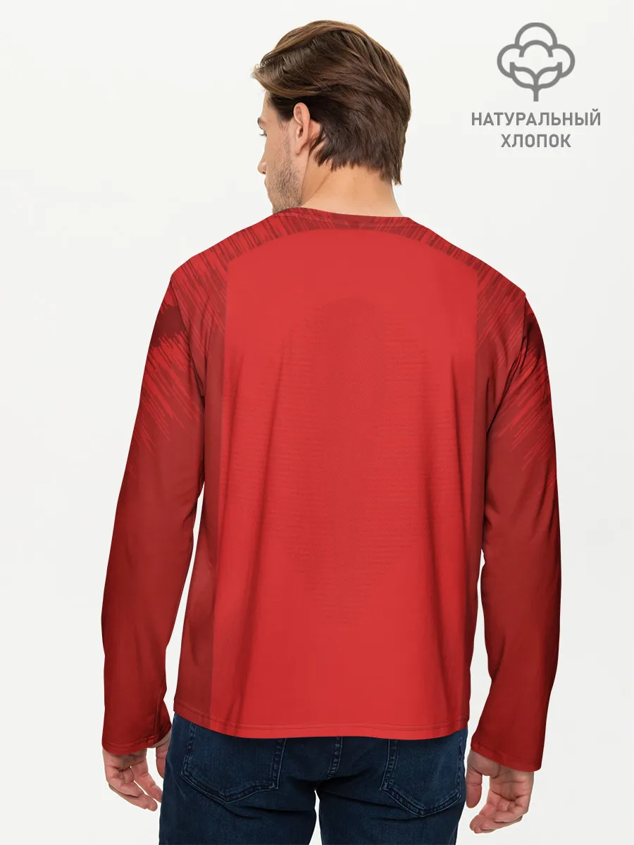 Мужской лонгслив базовый / England away WC 2018