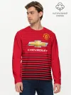 Мужской лонгслив базовый / Man United Форма Home 18/19